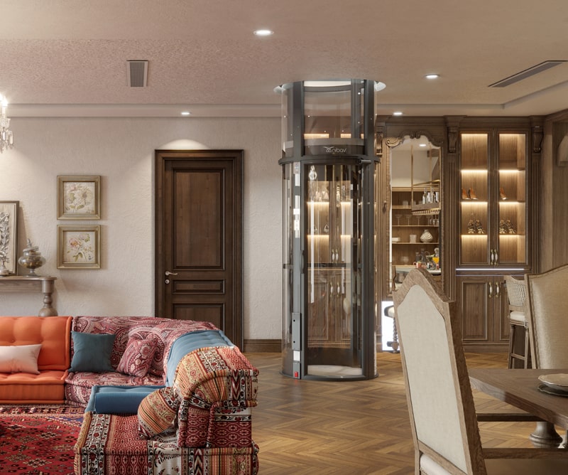 Air driven Residential lifts Air driven Residential lifts - Nibav